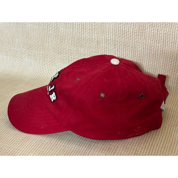 Chase Authentics DALE JR Nascar Budweiser Red Baseball Cap Slide Adjustable - Picture 3 of 7